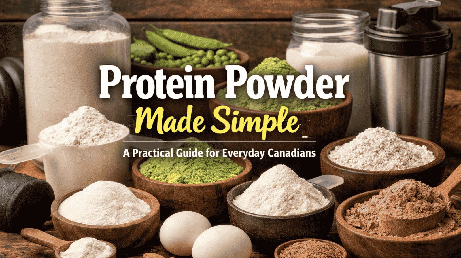 Protein Powder Made Simple: A Practical, Evidence-Based Guide for Everyday Canadians