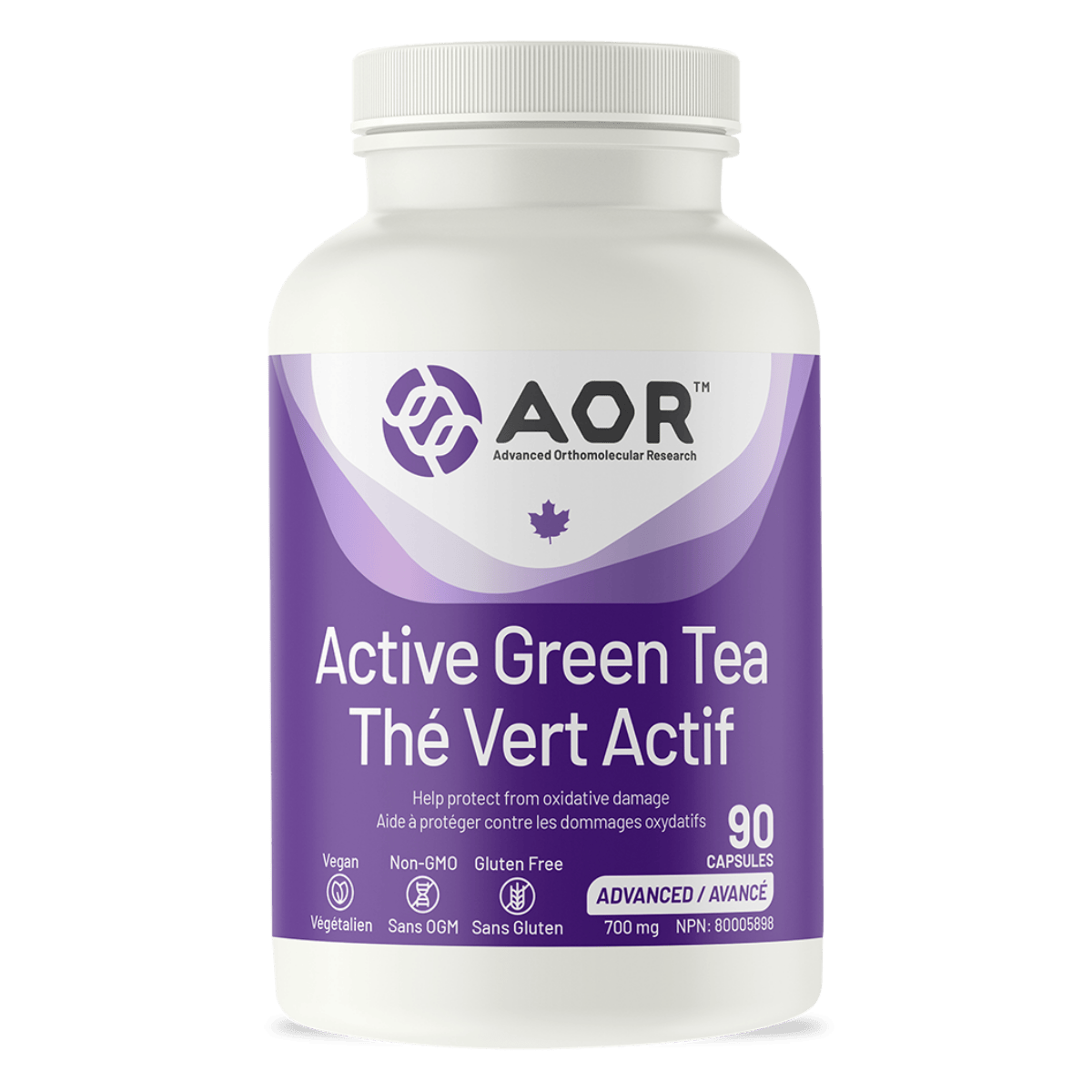 AOR Active Green Tea Vegetarian Capsules