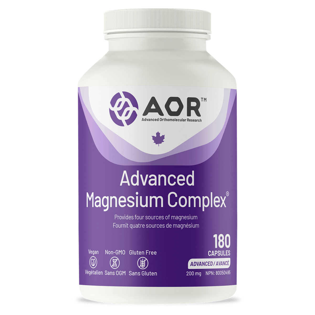 AOR Advanced Magnesium Complex Vegetarian Capsules