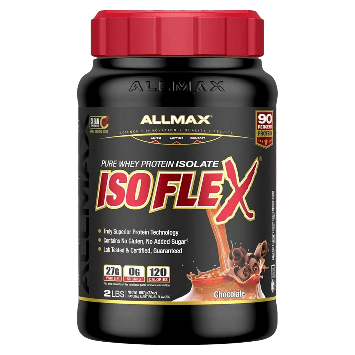 ALLMAX Isoflex 100% Whey Protein Isolate Powder
