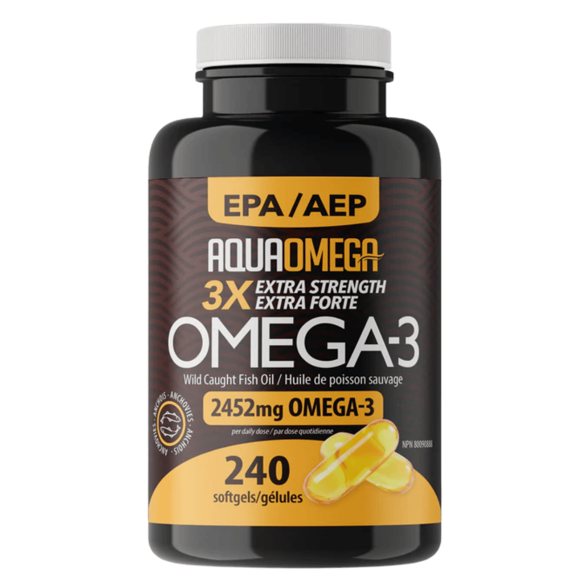 AquaOmega 3X Extra Strength EPA Softgels