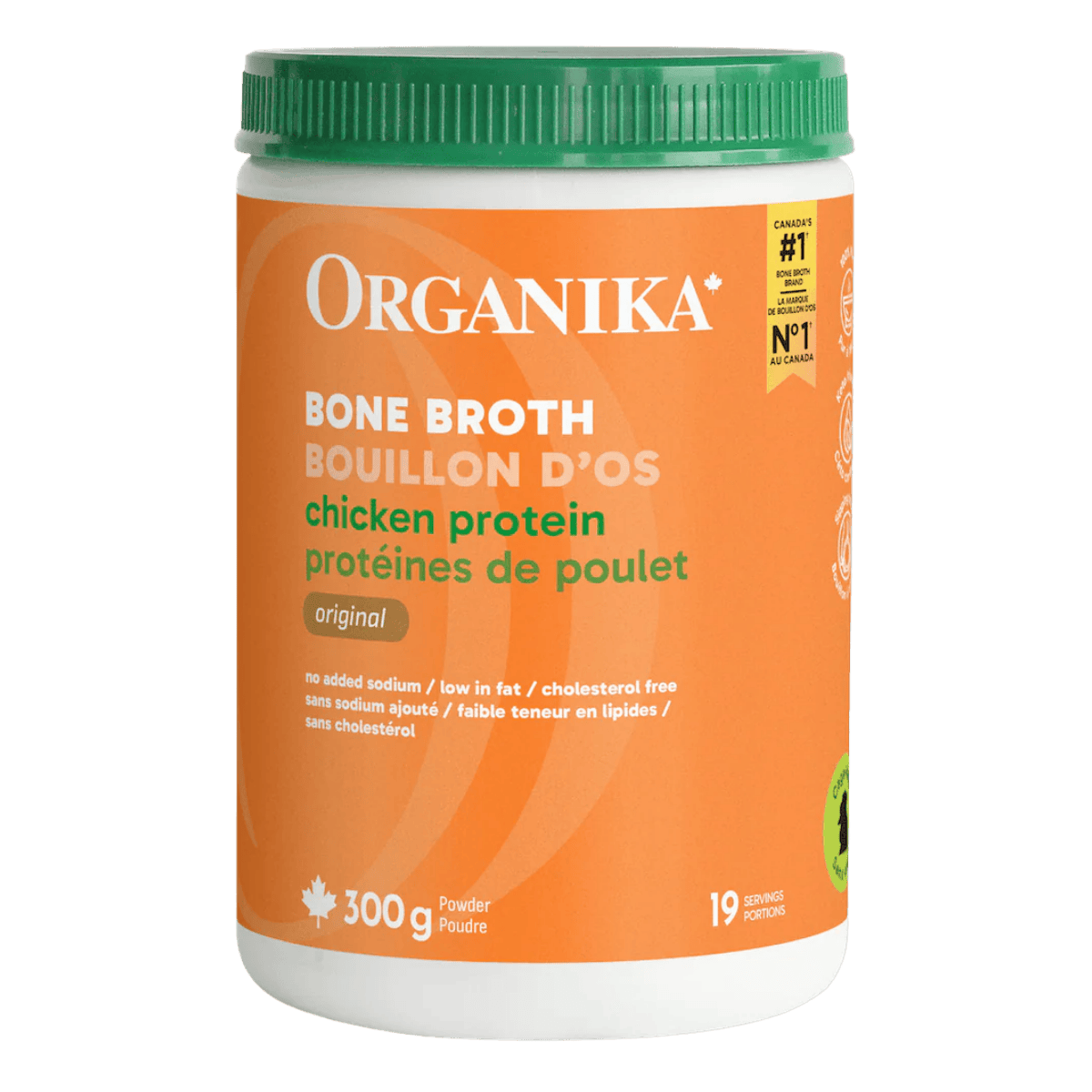 Organika Chicken Bone Broth Protein Powder 300g