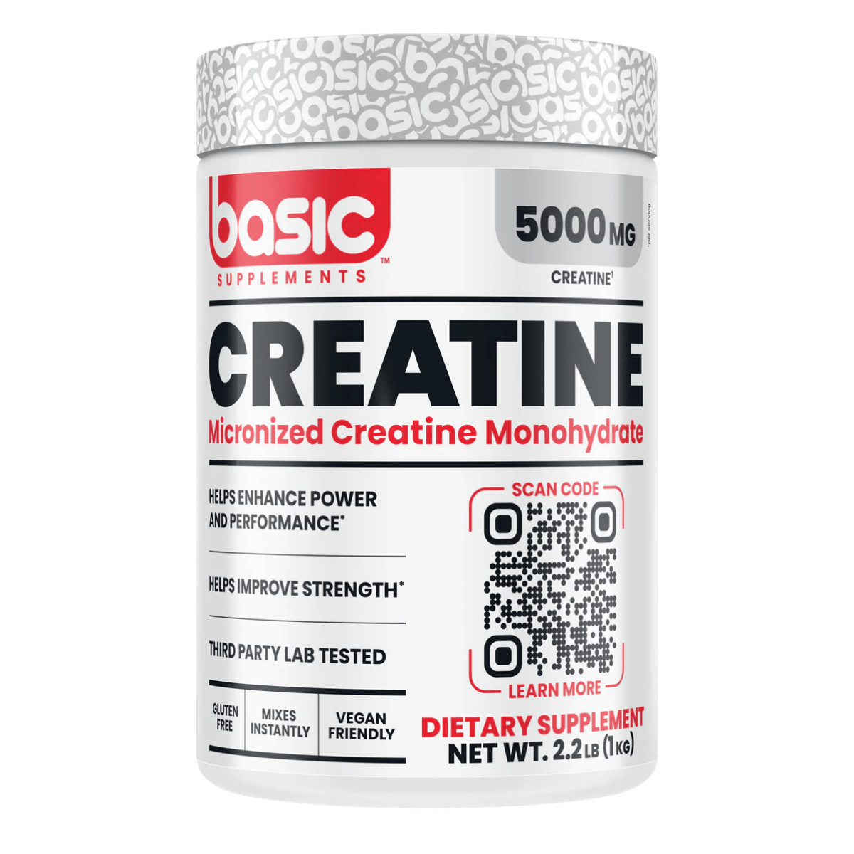 Basic Supplements Basic Creatine Monohydrate