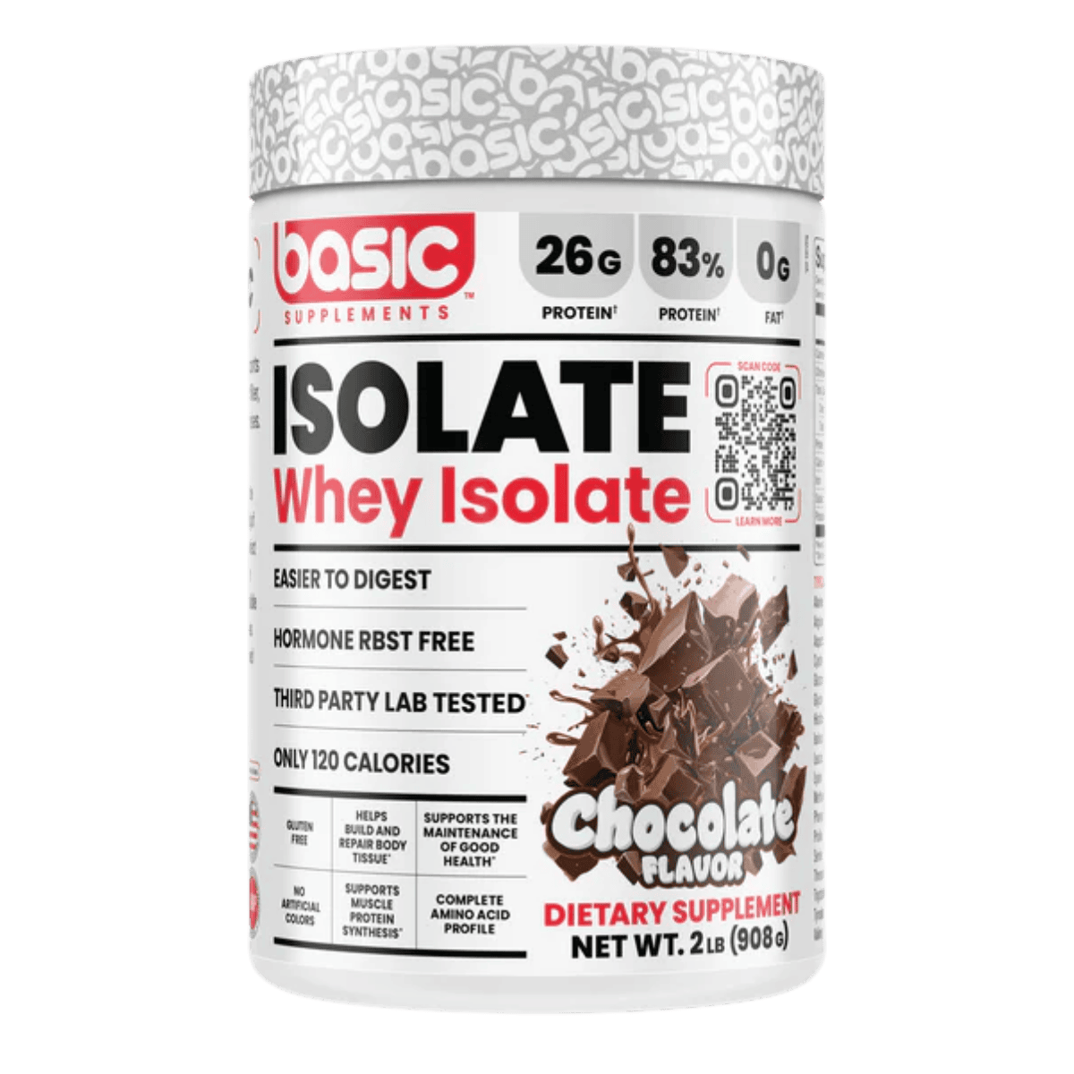 Basic Supplements Basic Isolate Whey Protein Isolate Powder