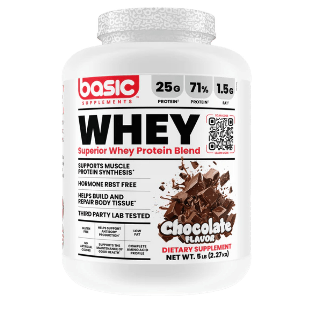 Basic Supplements Basic Whey Protein Blend Powder
