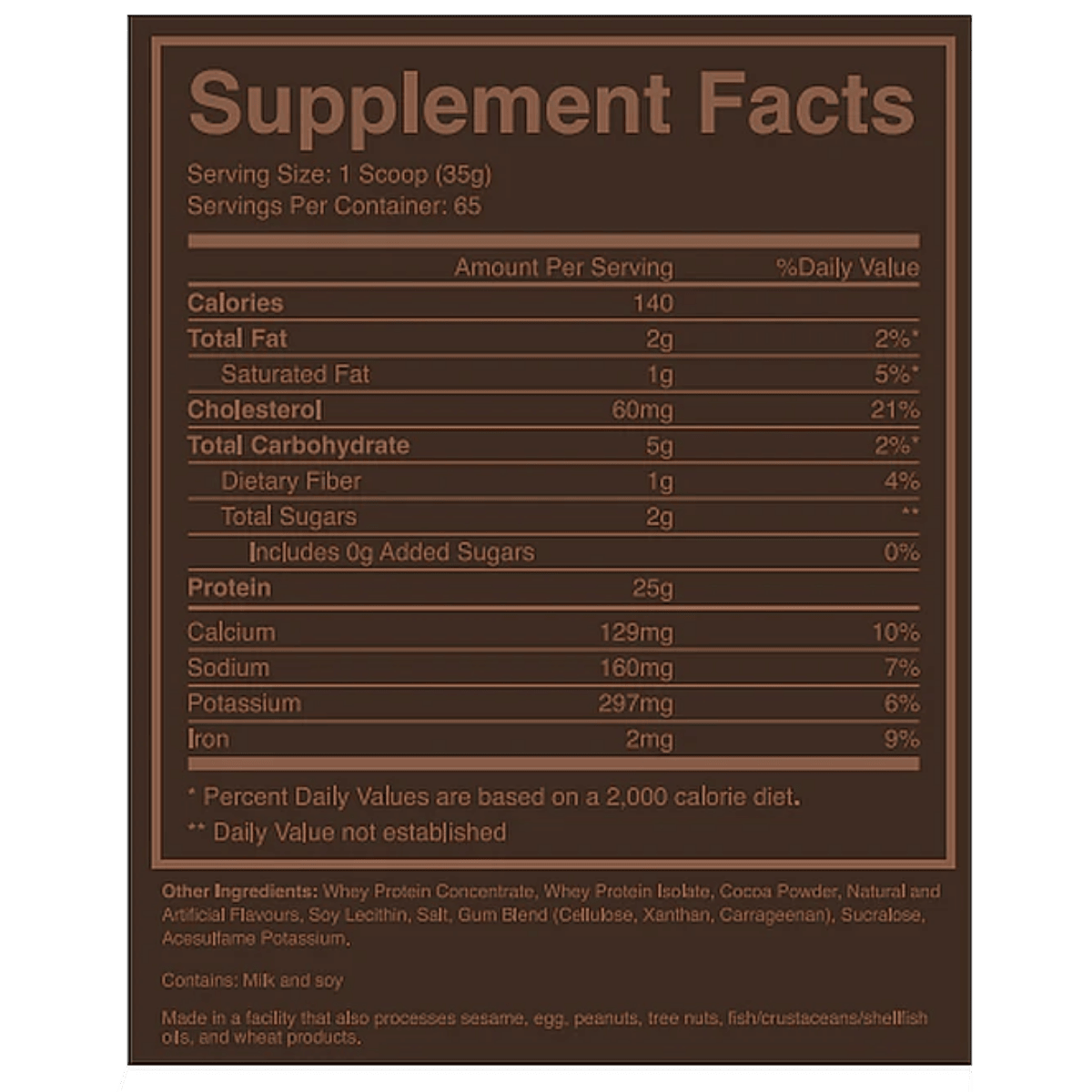 RAW Nutrition X CBUM Whey Blend Protein 5lb