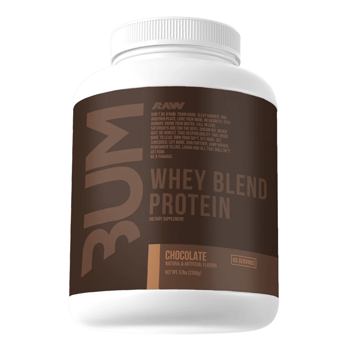 RAW Nutrition X CBUM Whey Blend Protein 5lb