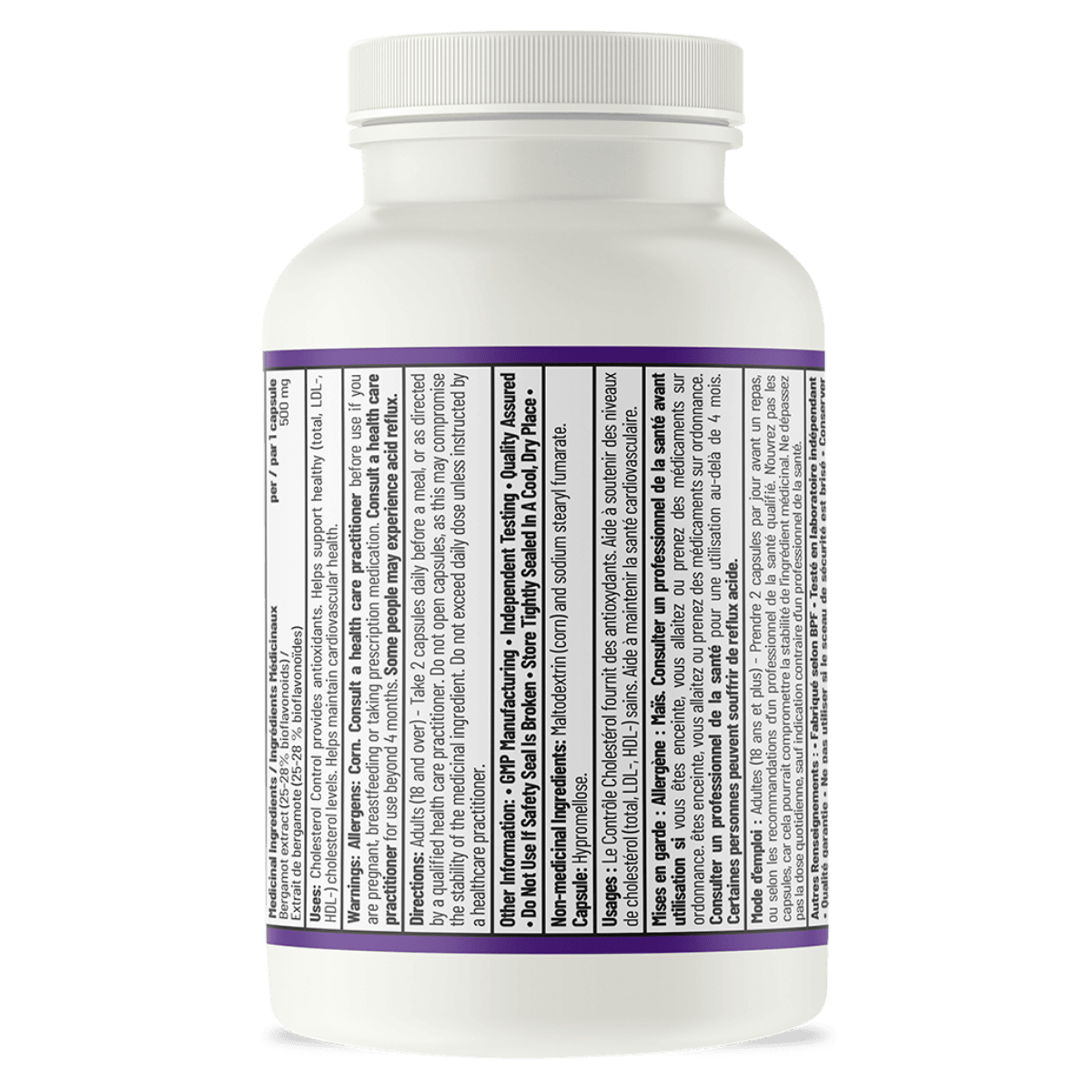 AOR Cholesterol Control 60 Vegetarian Capsules