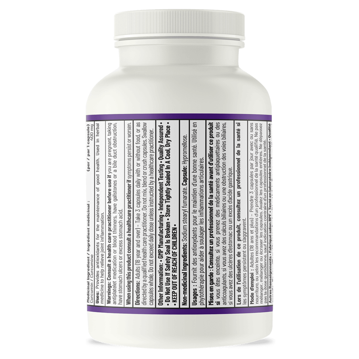 AOR Curcumin-95 400mg 90 Vegetarian Capsules