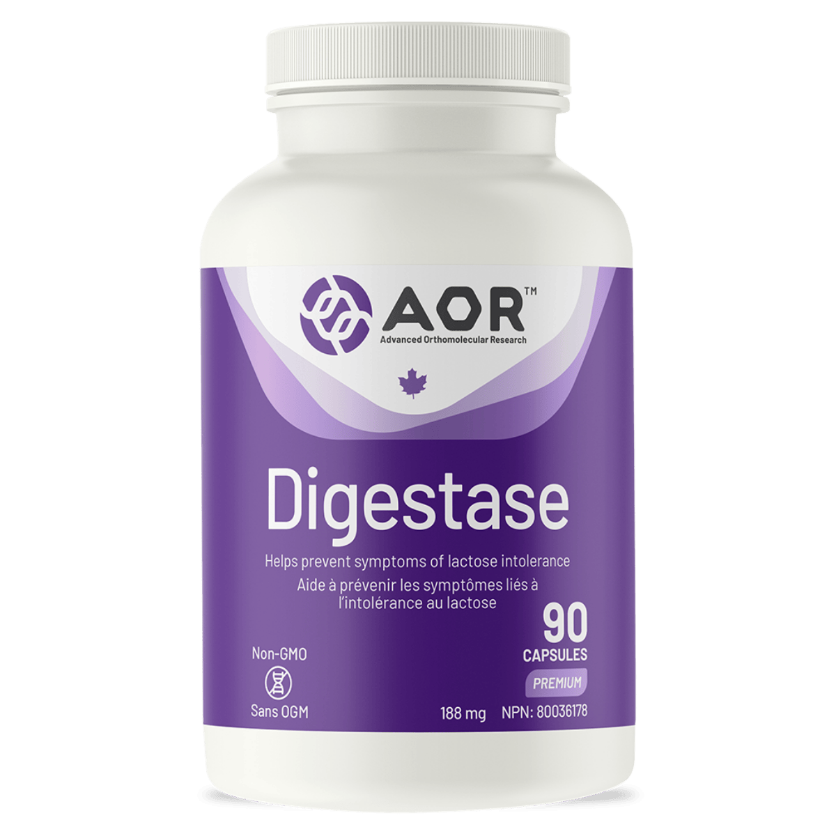 AOR Digestase 90 Vegetarian Capsules
