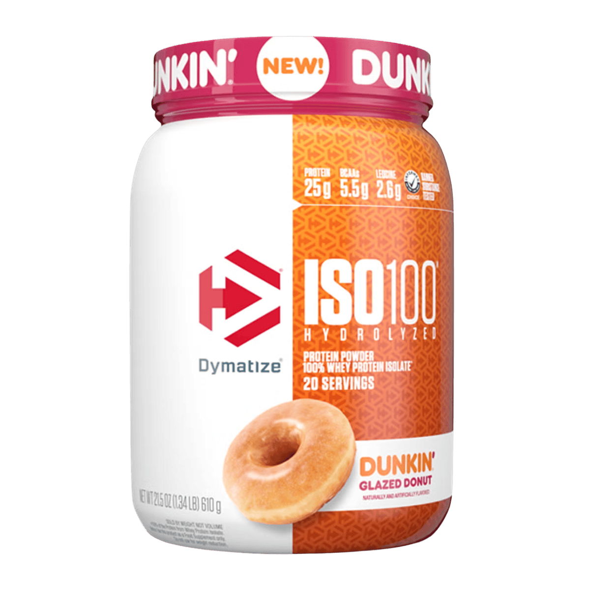 Dymatize ISO100 Hydrolyzed Whey Protein Isolate Powder