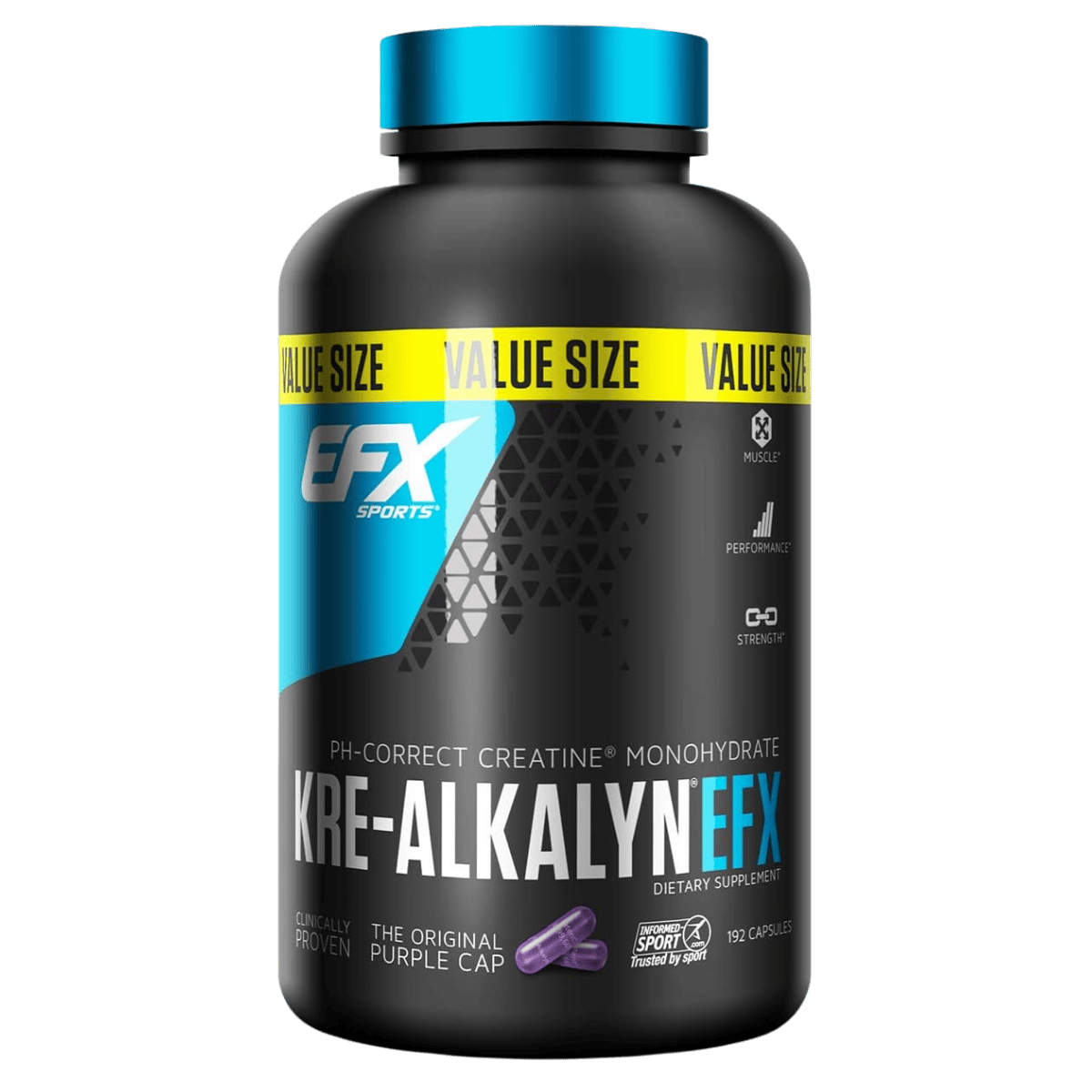 EFX Sports Kre-Alkalyn Capsules