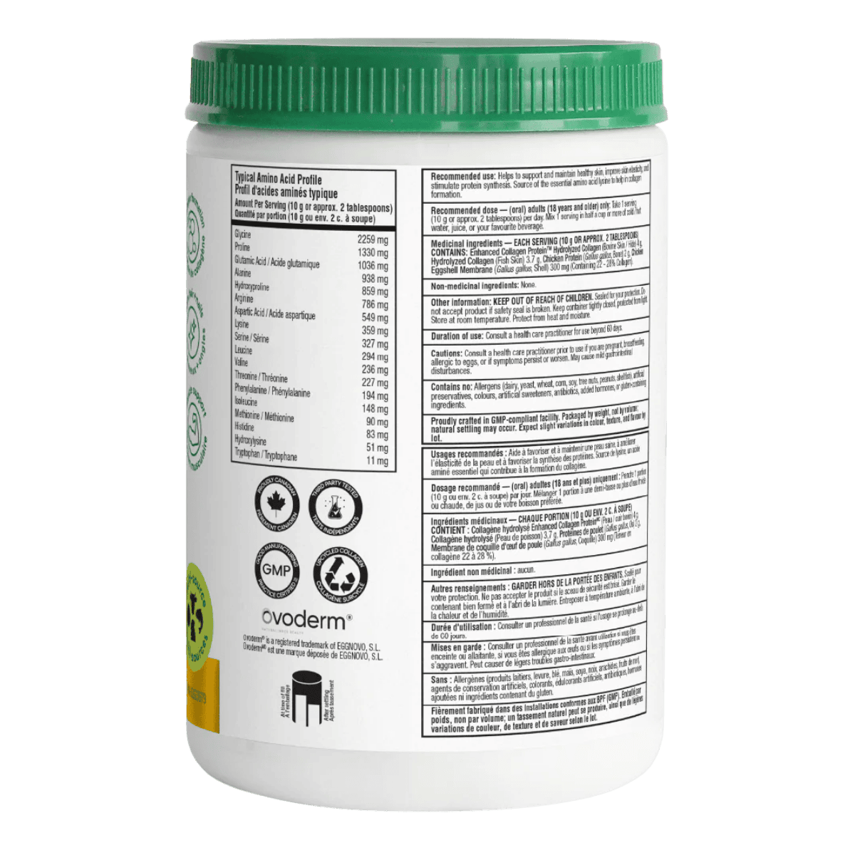 Organika Full Spectrum Collagen Types 1,2,3,5,10 250g Chicken Broth Flavoured