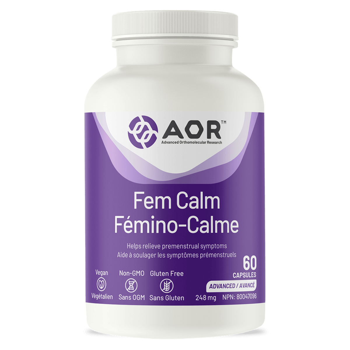 AOR Fem Calm 60 Vegetarian Capsules