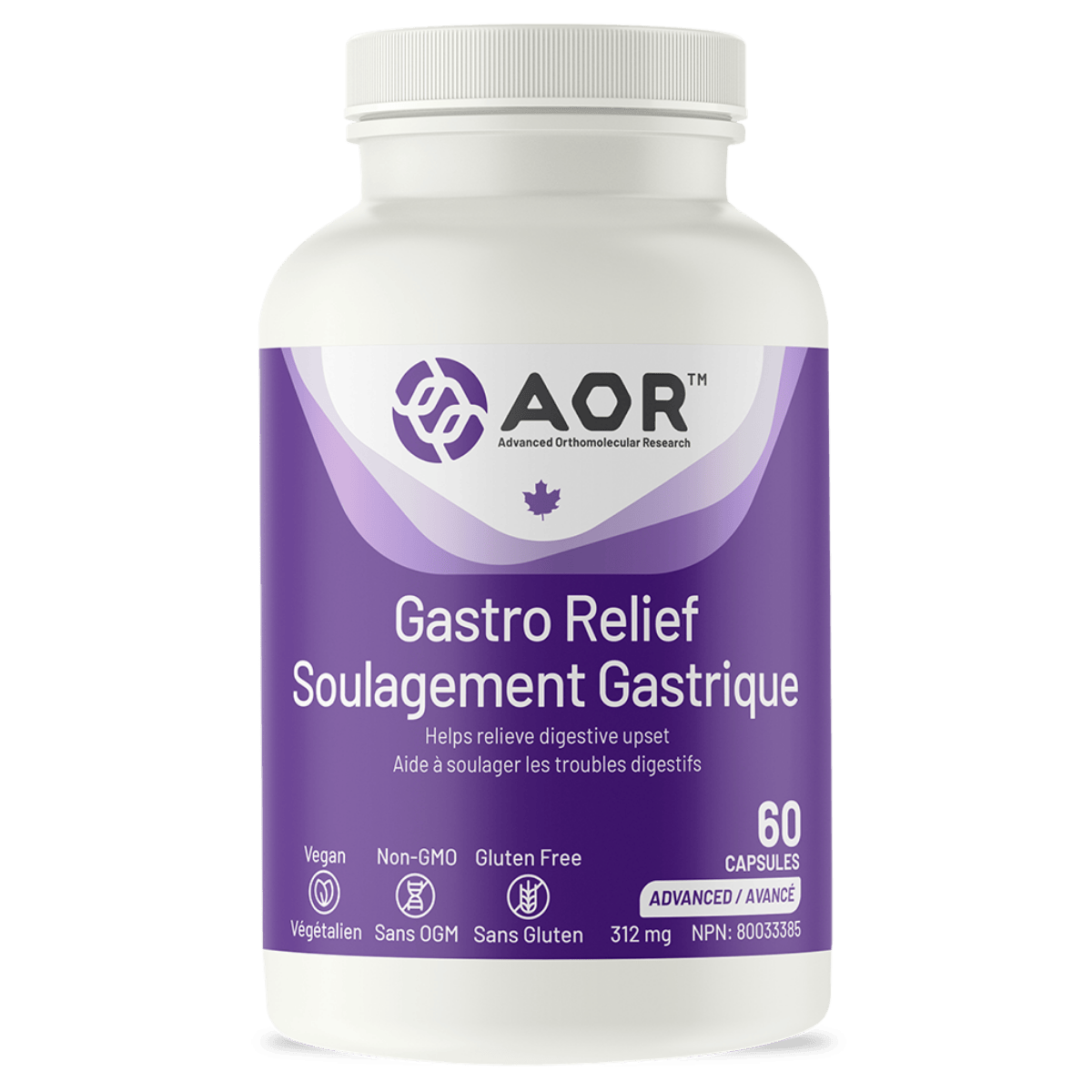 AOR Gastro Relief Vegetarian Capsules