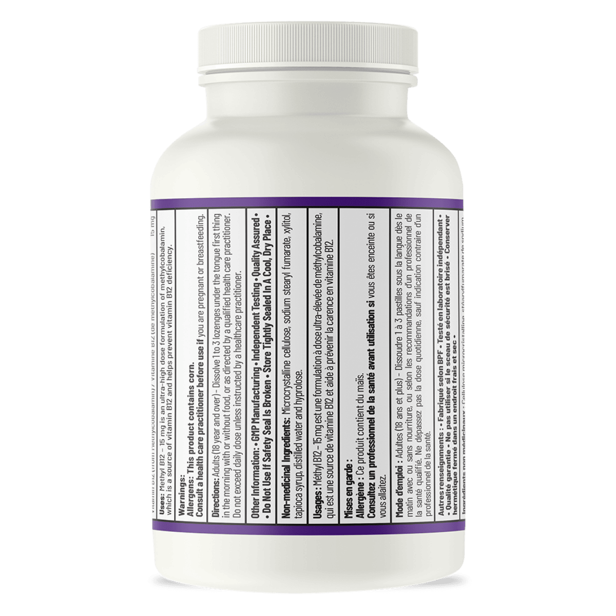 AOR Methyl B12 15mg 60 Lozenges