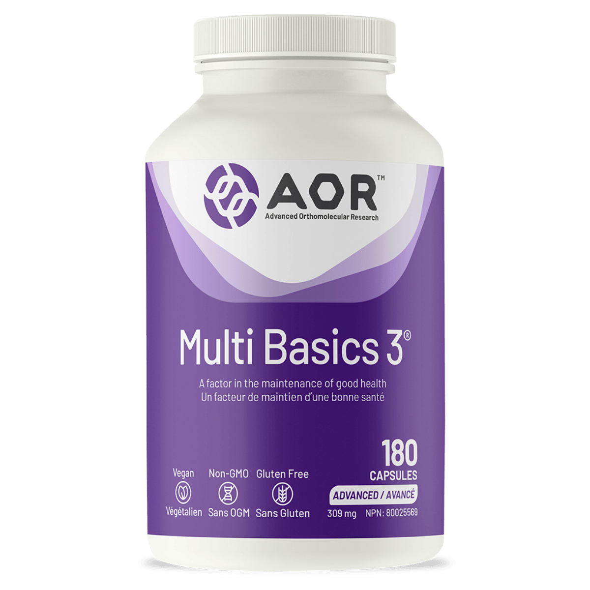 AOR Multi Basics 3 Vegetarian Capsules