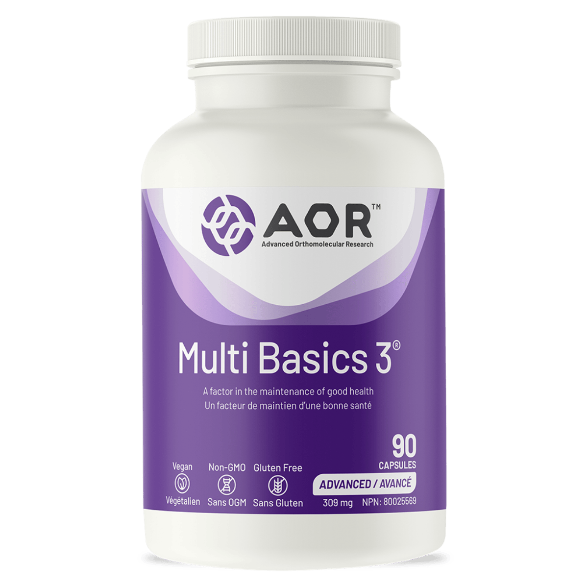 AOR Multi Basics 3 Vegetarian Capsules