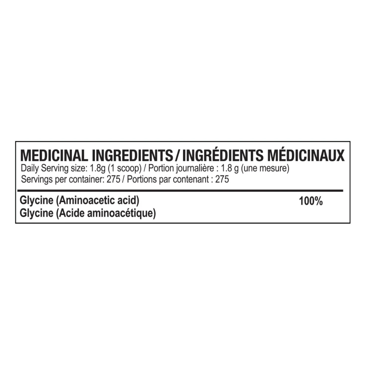Nova Pharma Glycine 500g
