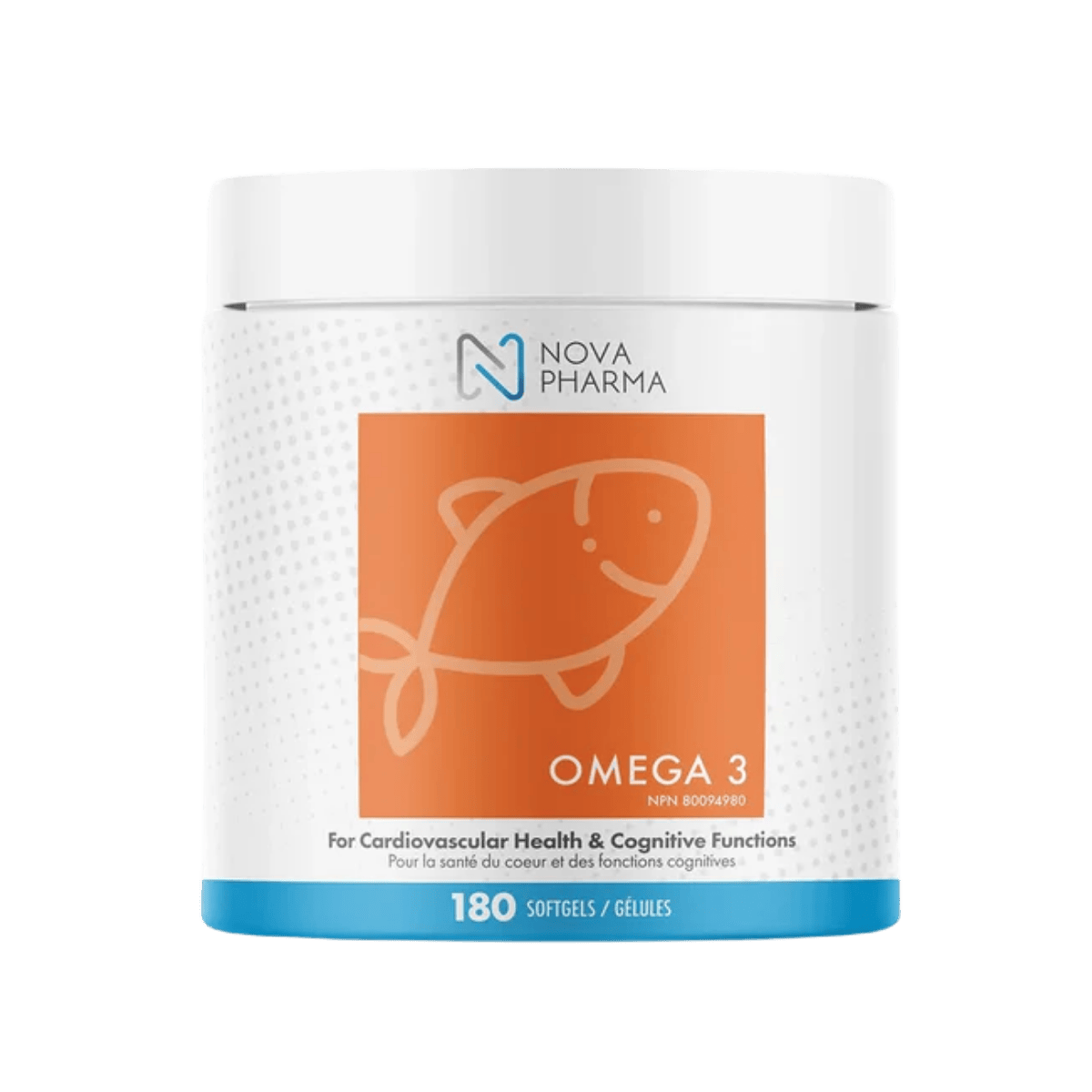 Nova Pharma Omega-3 180 Softgels