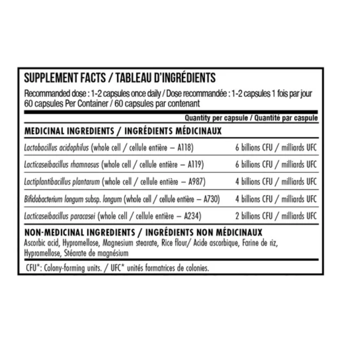 Nova Pharma Pro-Bio Probiotics 60 Vegetarian Capsules