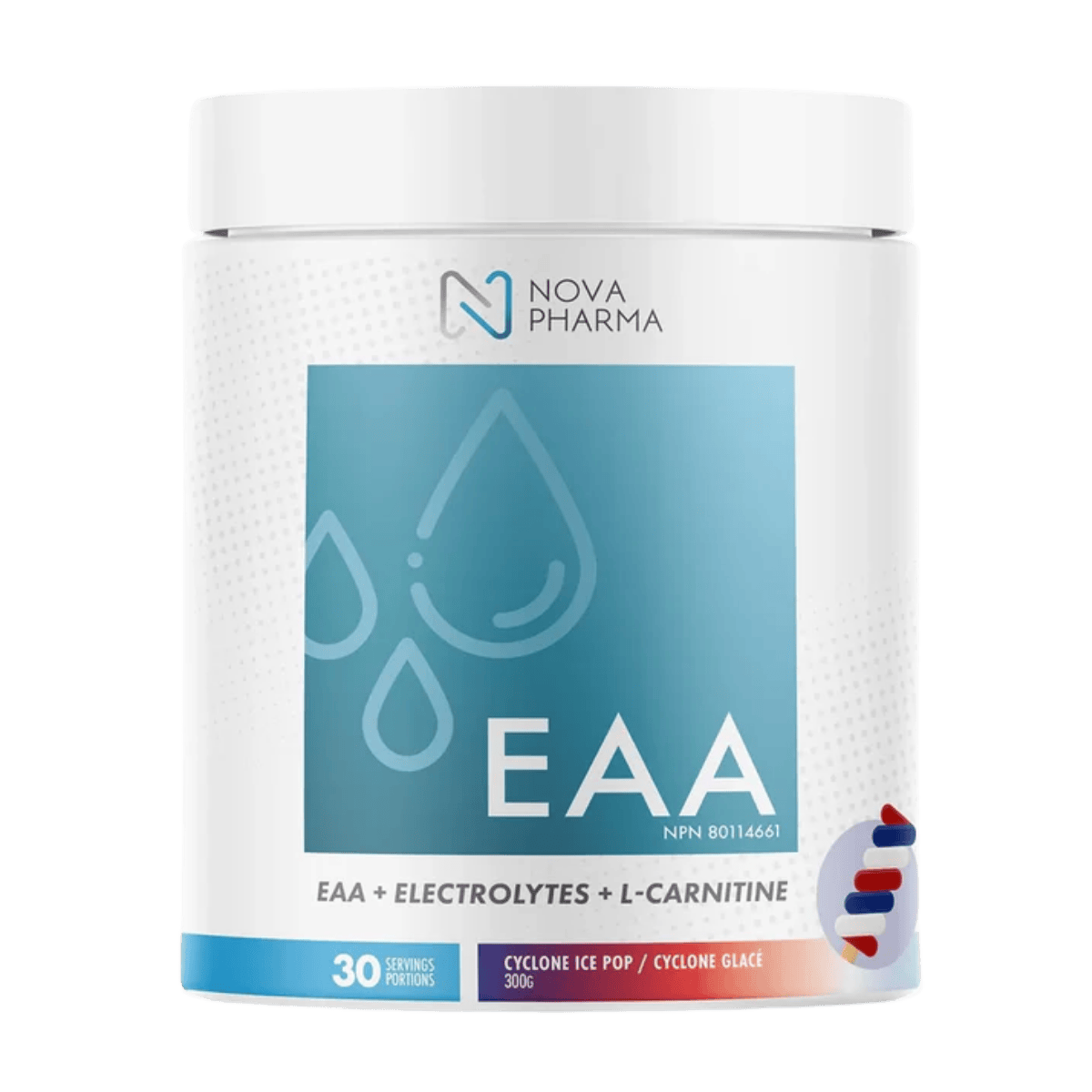 Nova Pharma EAA Electrolytes + L-Carnitine 30 Servings