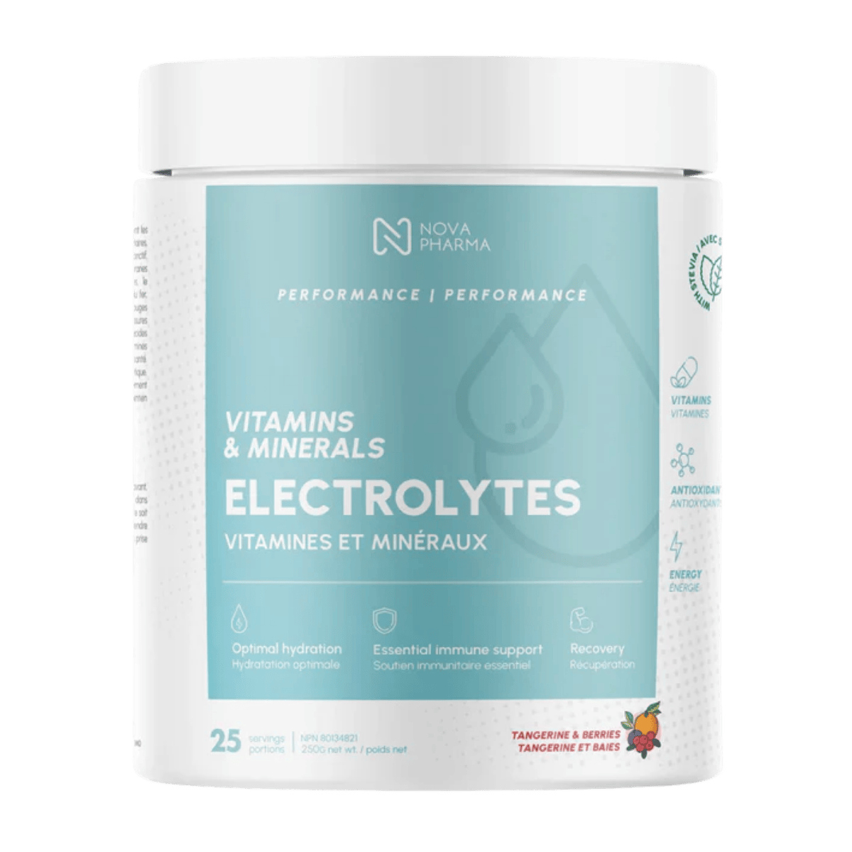 Nova Pharma Electrolytes Powder 25 Servings