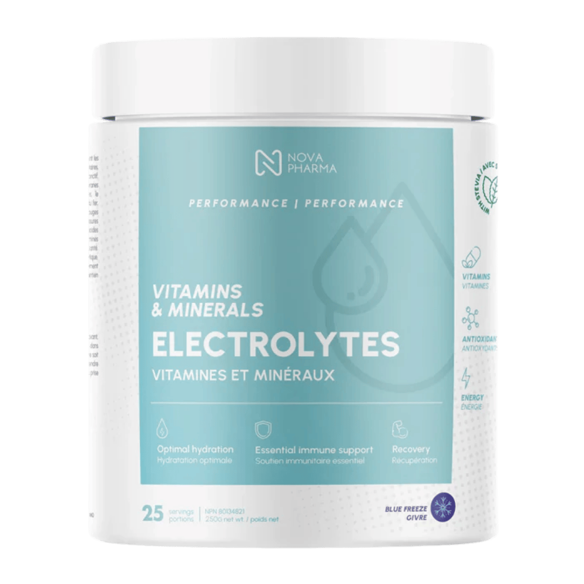 Nova Pharma Electrolytes Powder 25 Servings