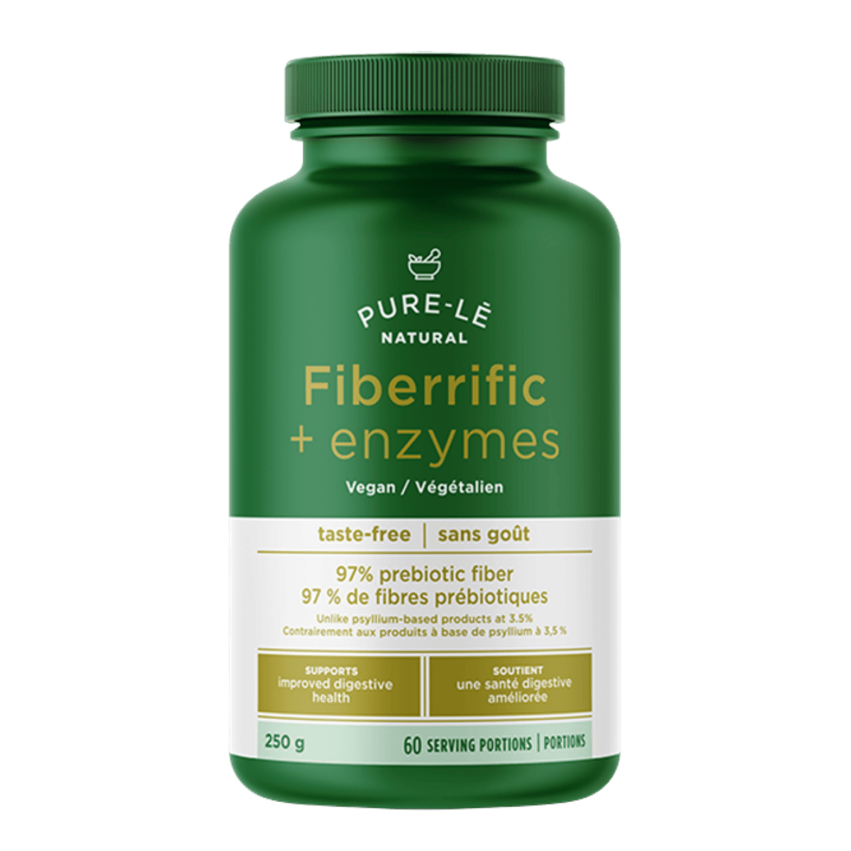 Pure-Lē Natural Fiberrific + Enzymes 250g