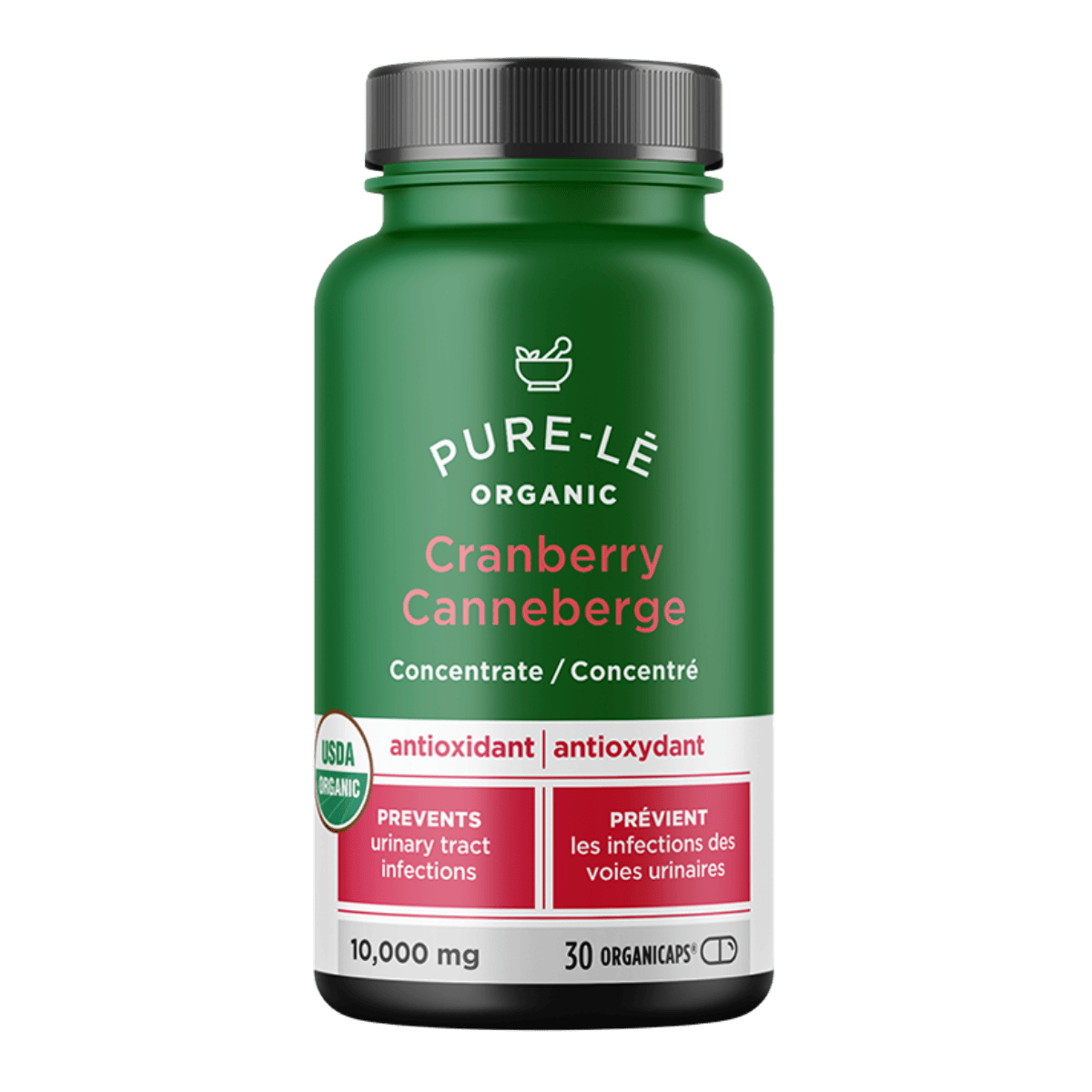 Pure-lē Organic Cranberry Concentrate 30 Organicaps®
