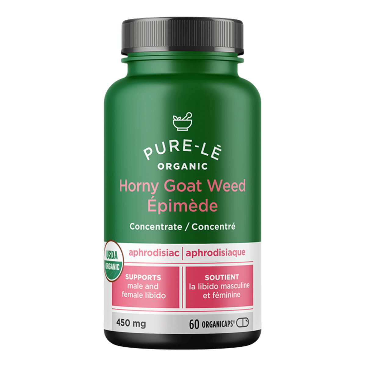 Pure-Lē Organic Horny Goat Weed 60 Organicaps®