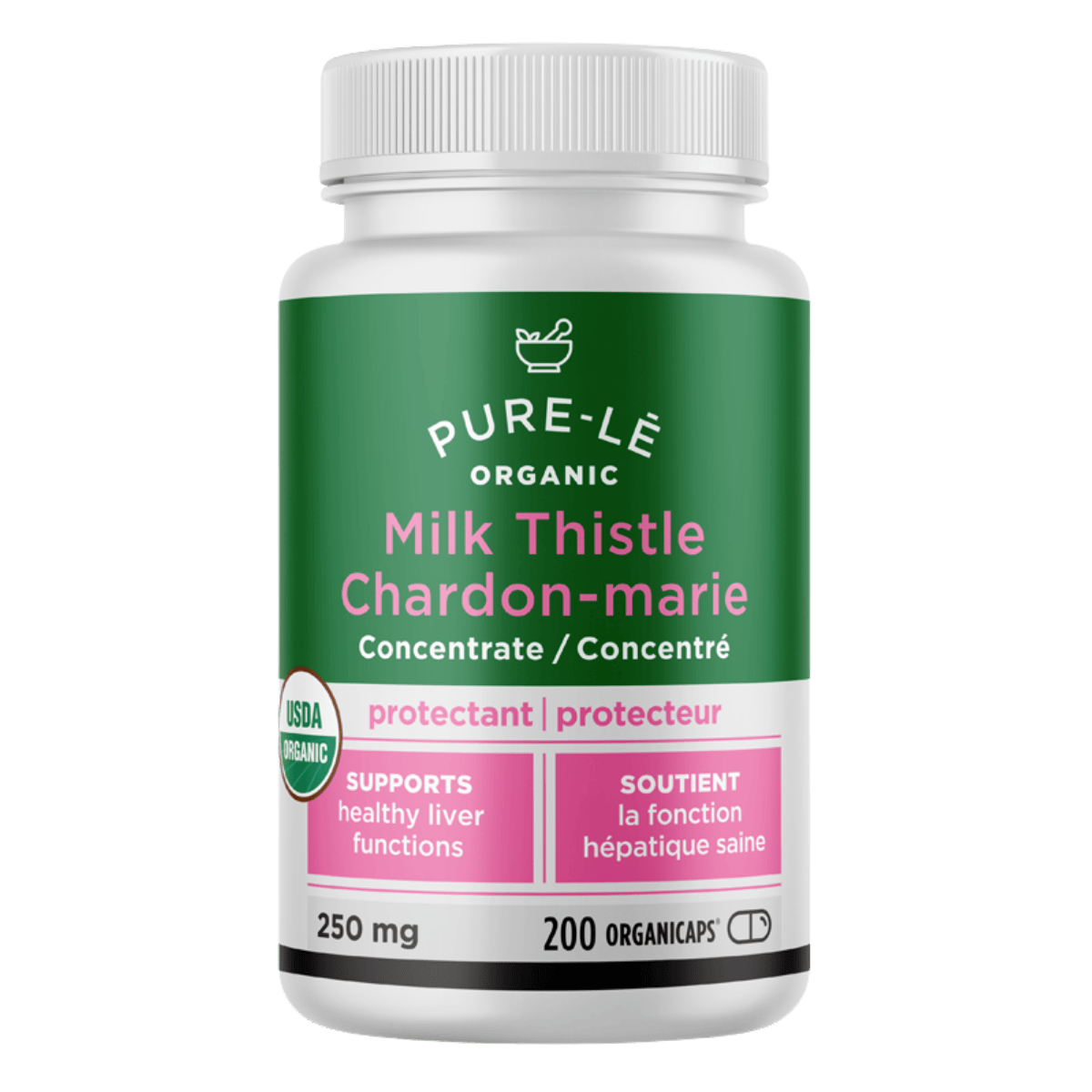 Pure-Lē Organic Milk Thistle 60 Organicaps®