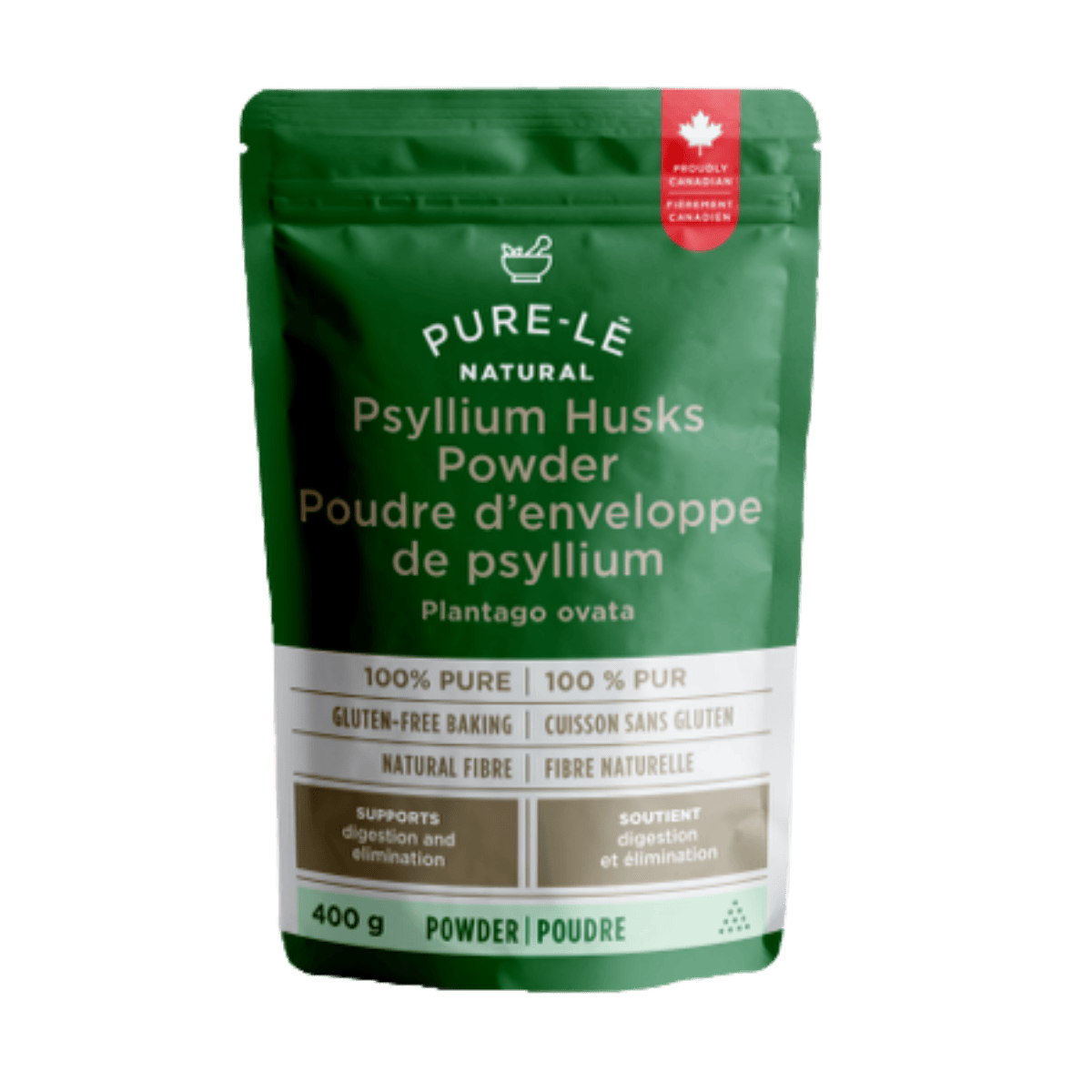 Pure-Lē Natural Psyllium Husks 400g