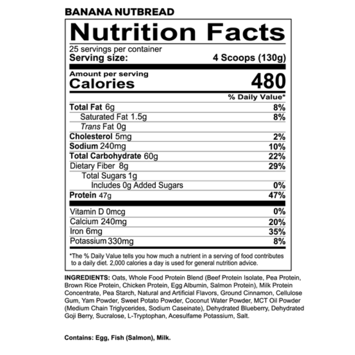 REDCON1 MRE Whole Food Meal Replacement Protein Powder