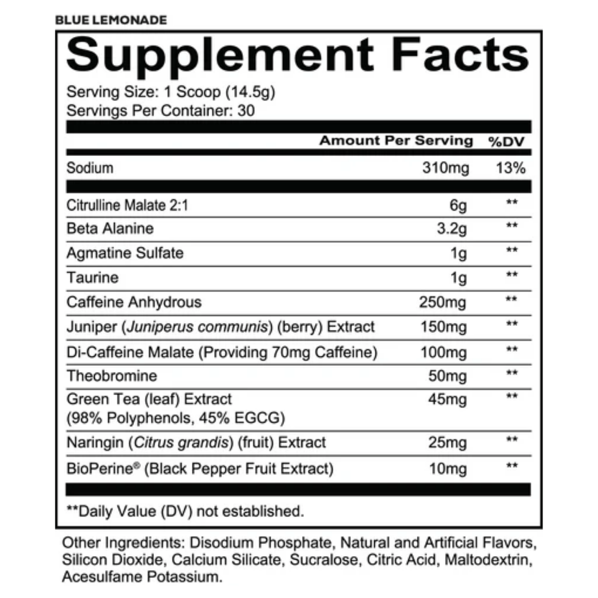 REDCON1 Total War Pre-Workout Powder 30 Servings