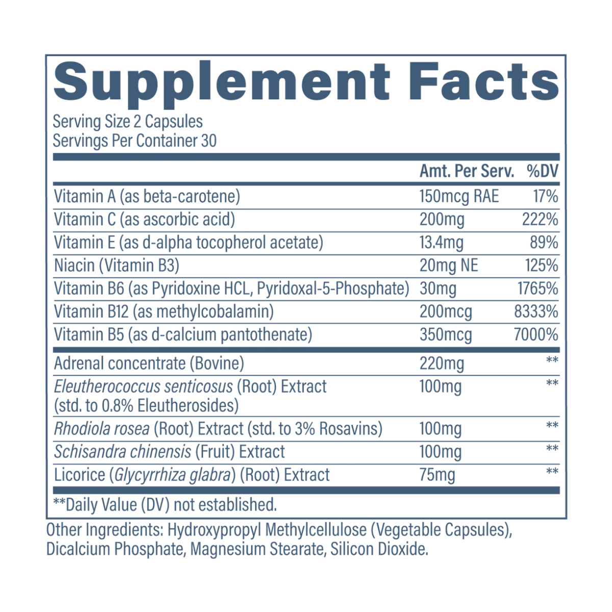 Revive MD AdrenalCORE 60 Capsules