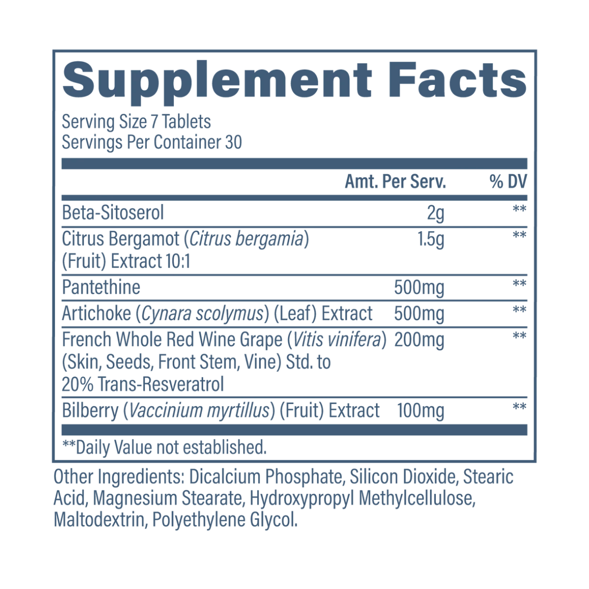 Revive MD Lipid 210 Tablets