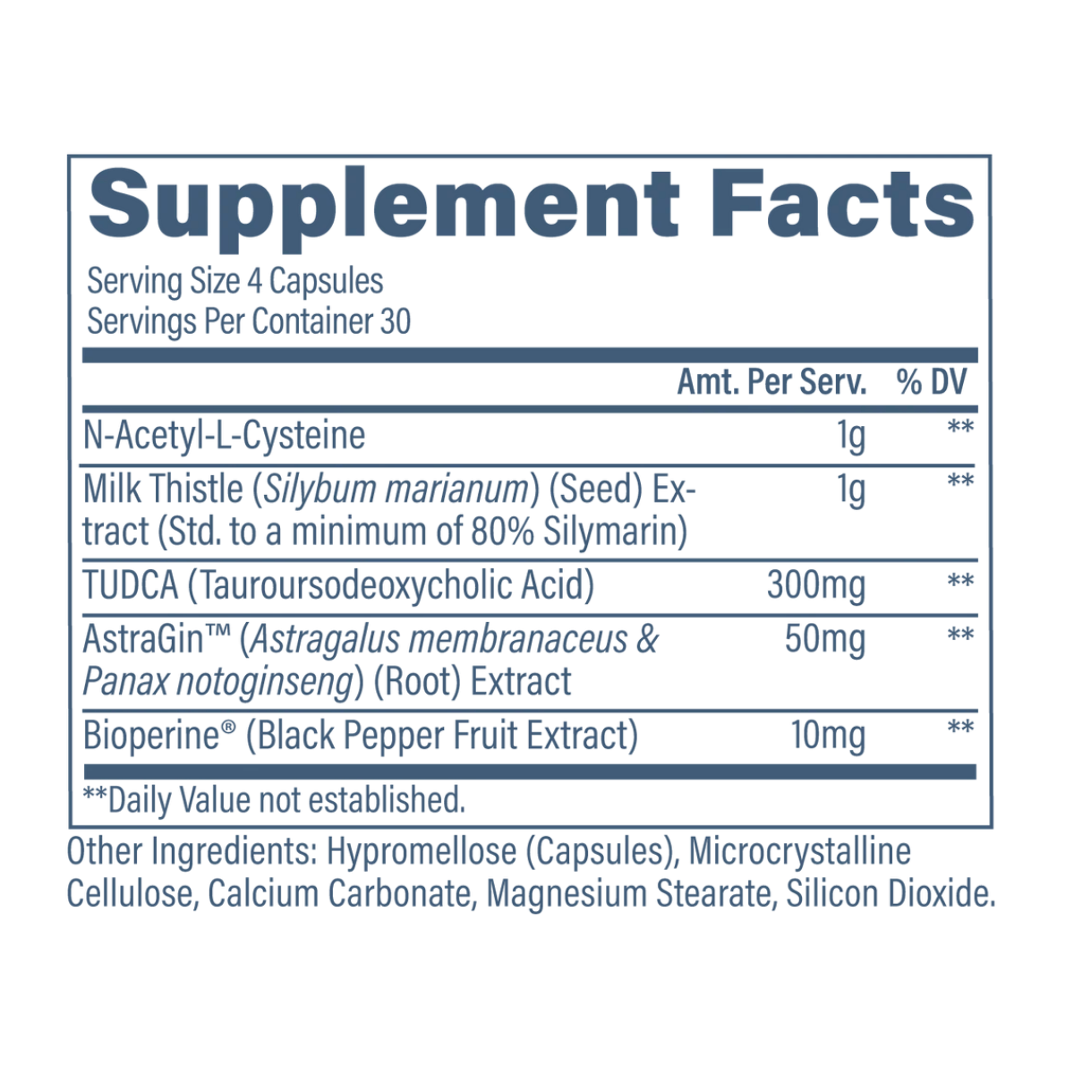 Revive MD Liver Support 120 Vegetarian Capsules