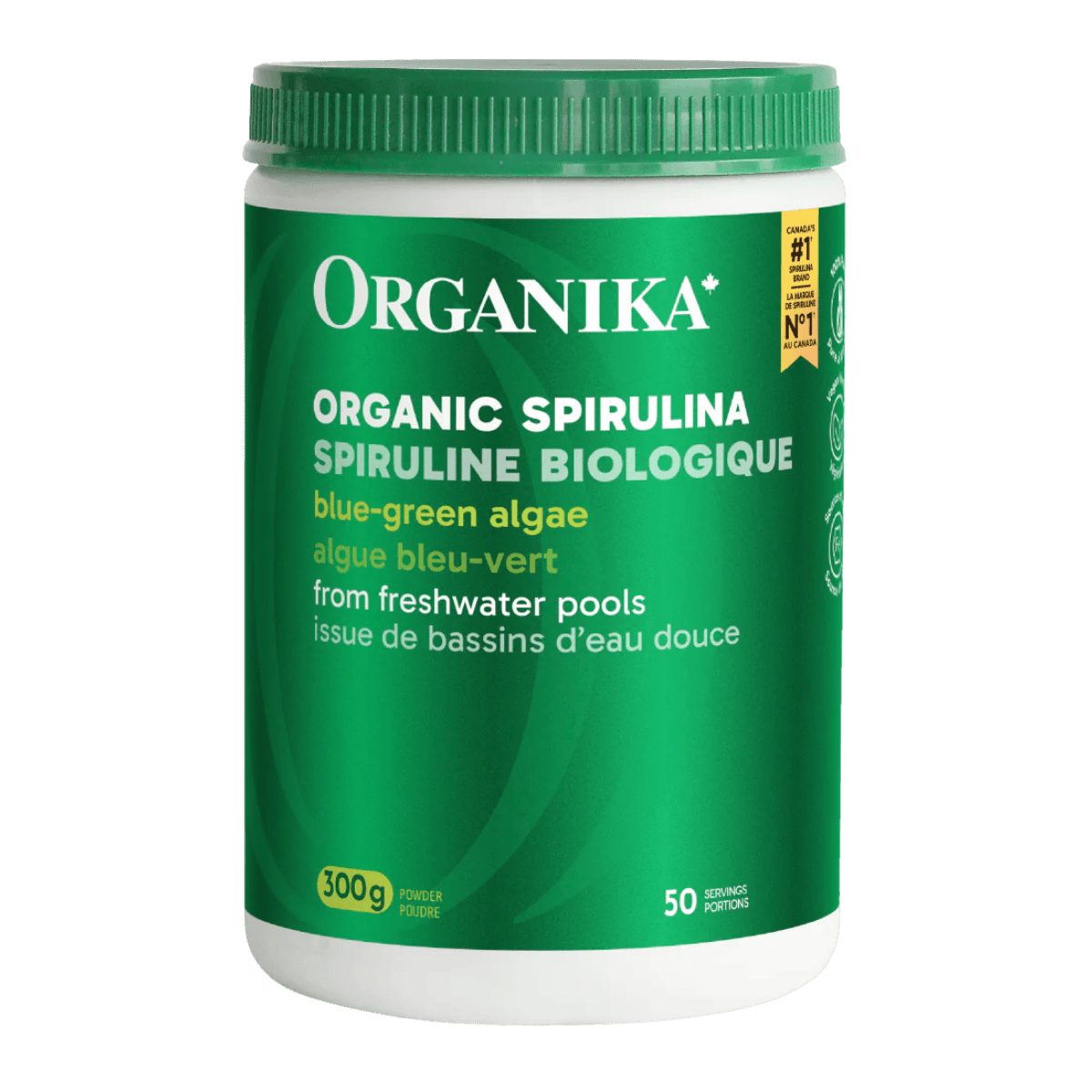 Organika Organic Spirulina Powder Unflavoured