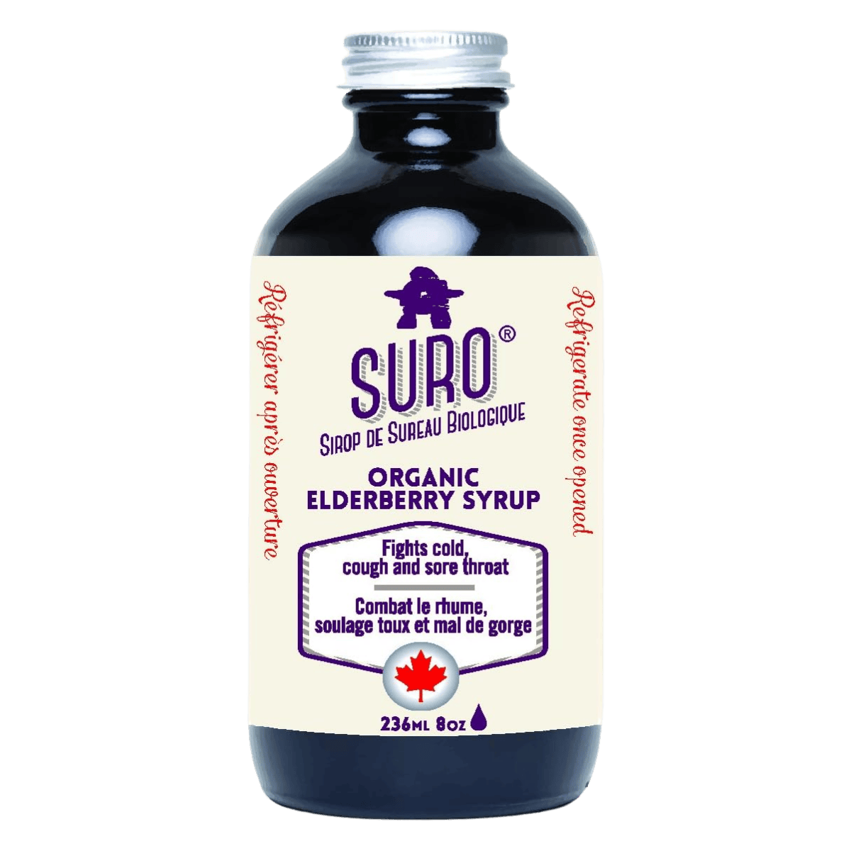 SURO Organic Elderberry Syrup Adults