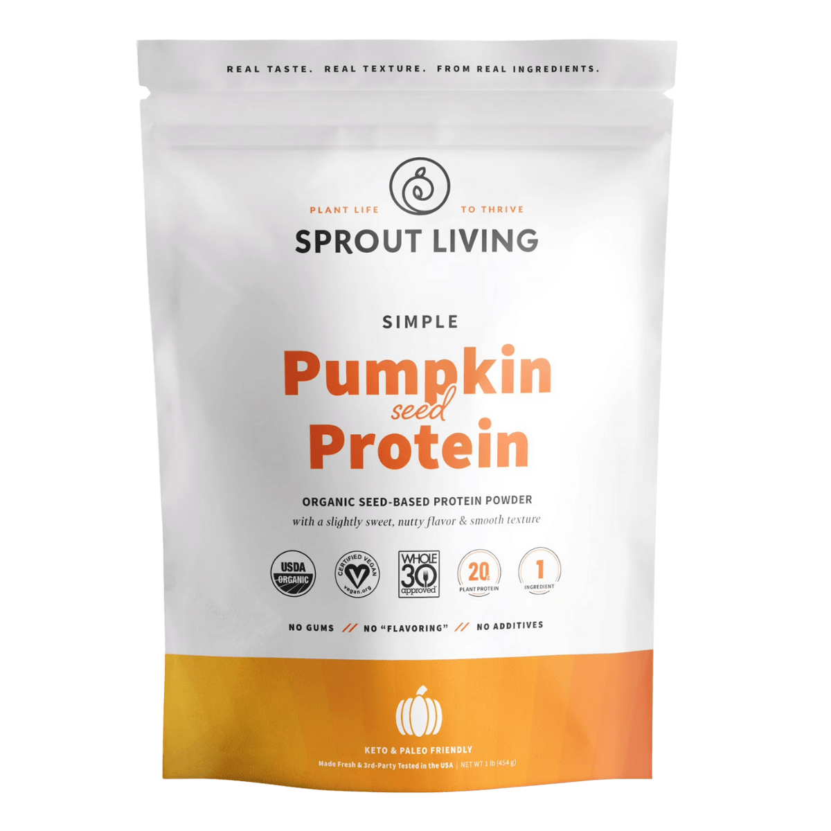 Sprout Living Simple Protein Organic Pumpkin 1 lbs