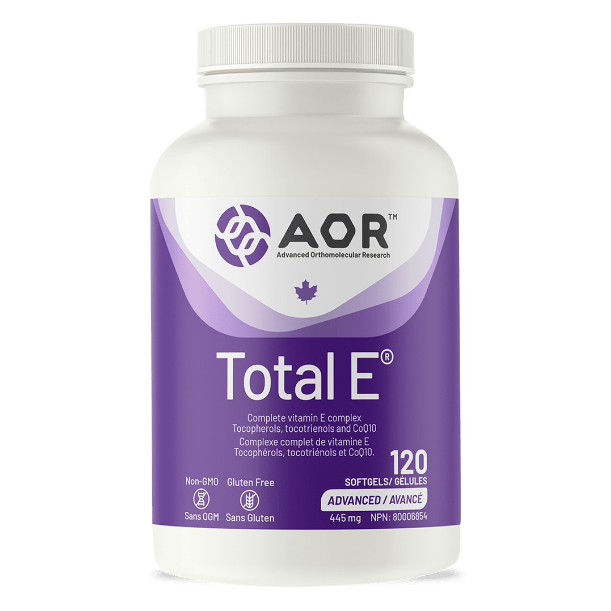 AOR Total E 445mg Softgels