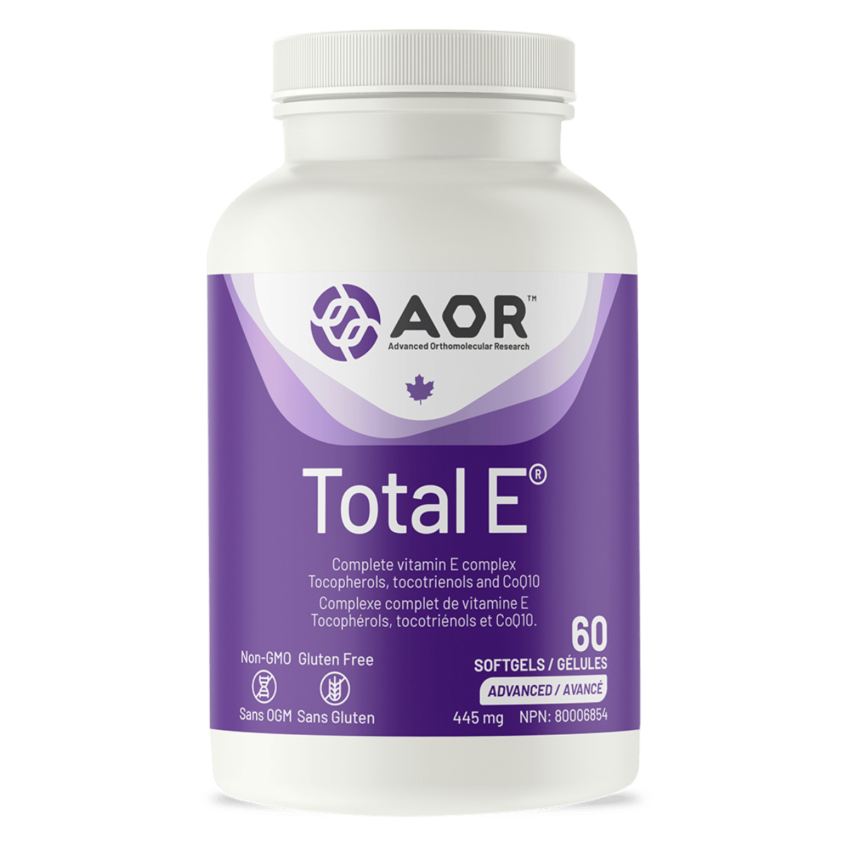 AOR Total E 445mg Softgels