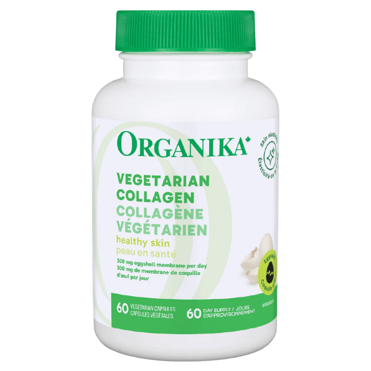Organika Vegetarian Collagen 300mg 60 Vegetarian Capsules
