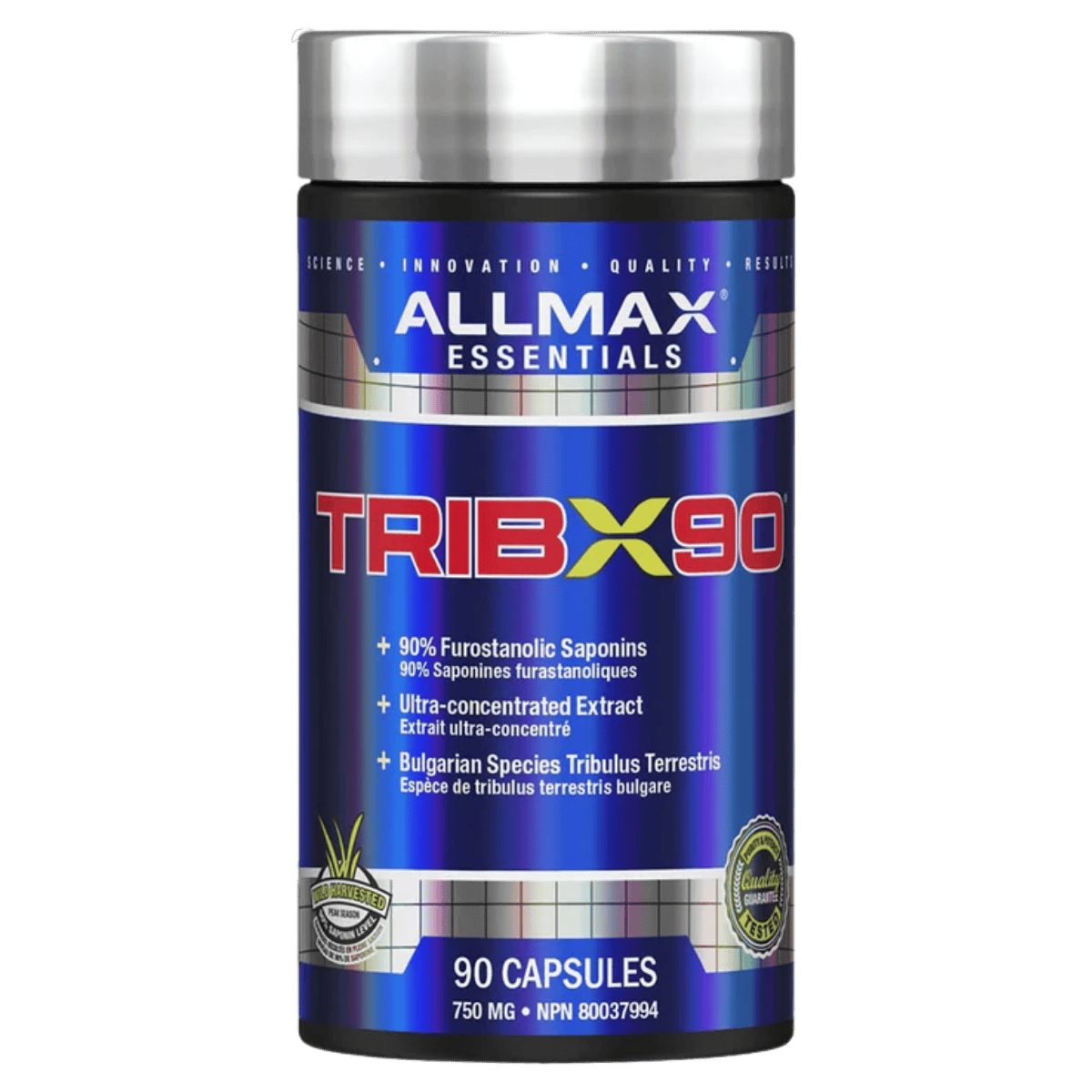 ALLMAX TribX90 Tribulus 750mg 90 Capsules