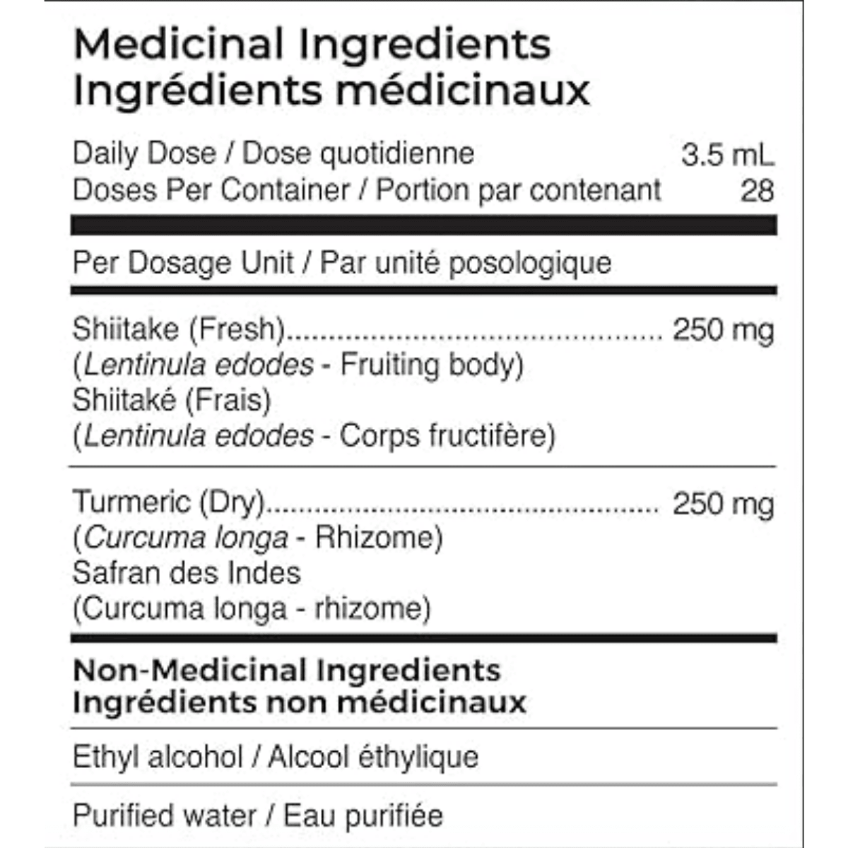 Doseology Boost Shiitake & Turmeric Mushroom Tincture 100 mL