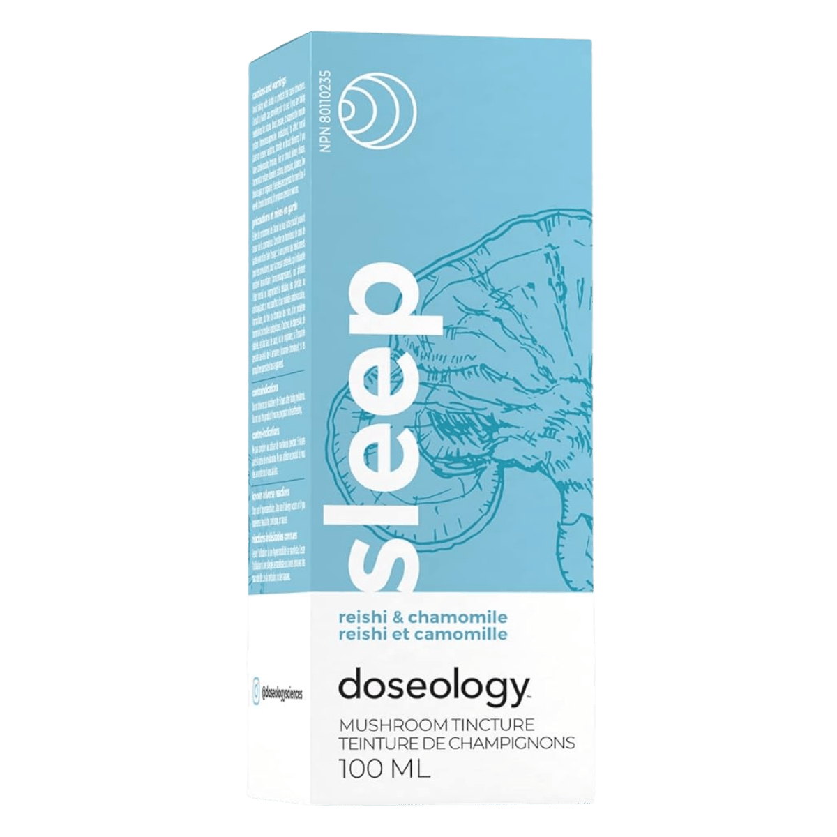 Doseology Sleep Reishi, Chamomile & Melatonin Tincture 100 mL