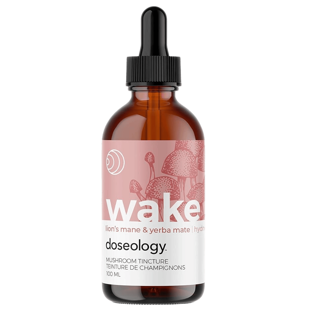 Doseology Wake Lion’s Mane & Yerba Mate Mushroom Tincture 100 mL