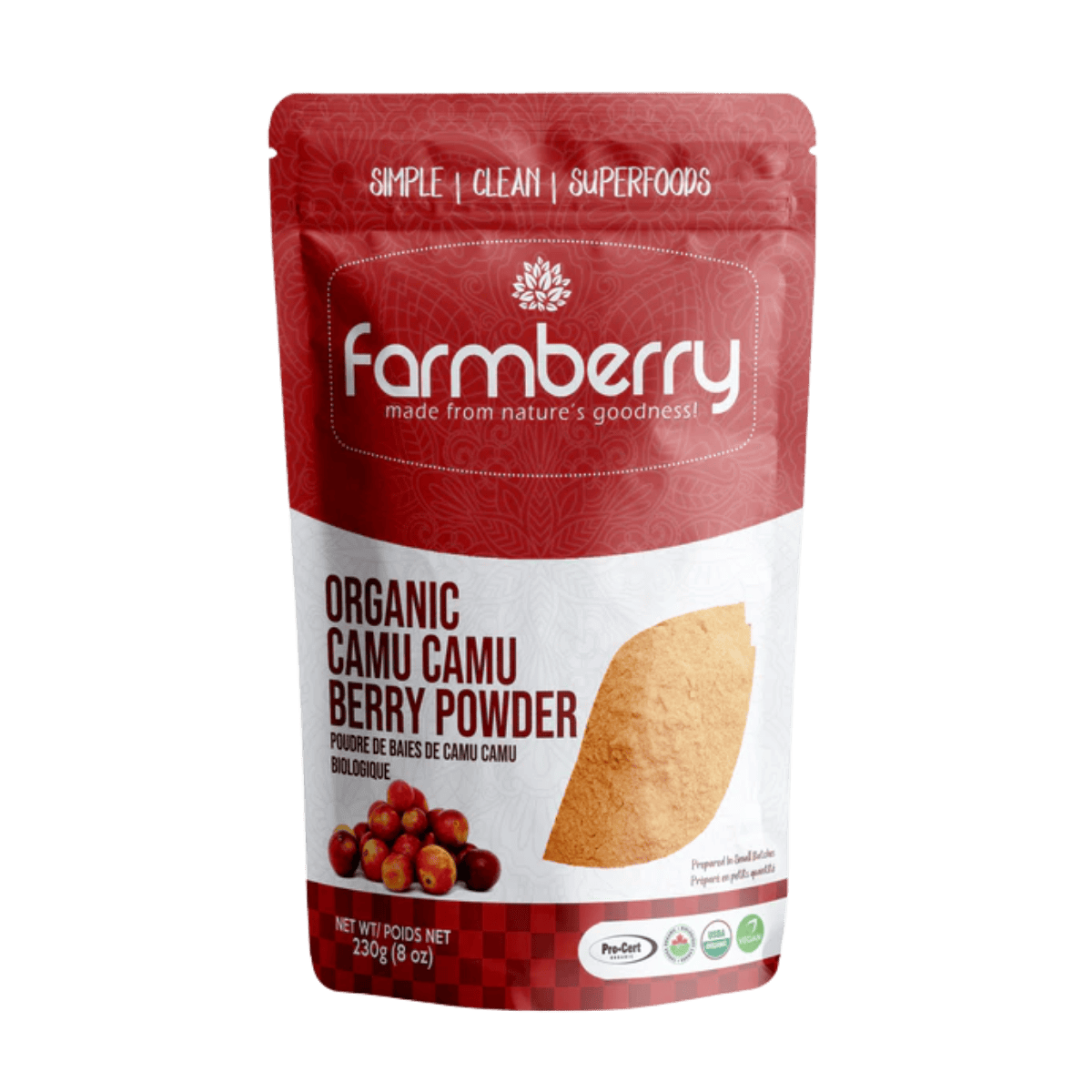 Farmberry Organic Camu Camu Powder 230g