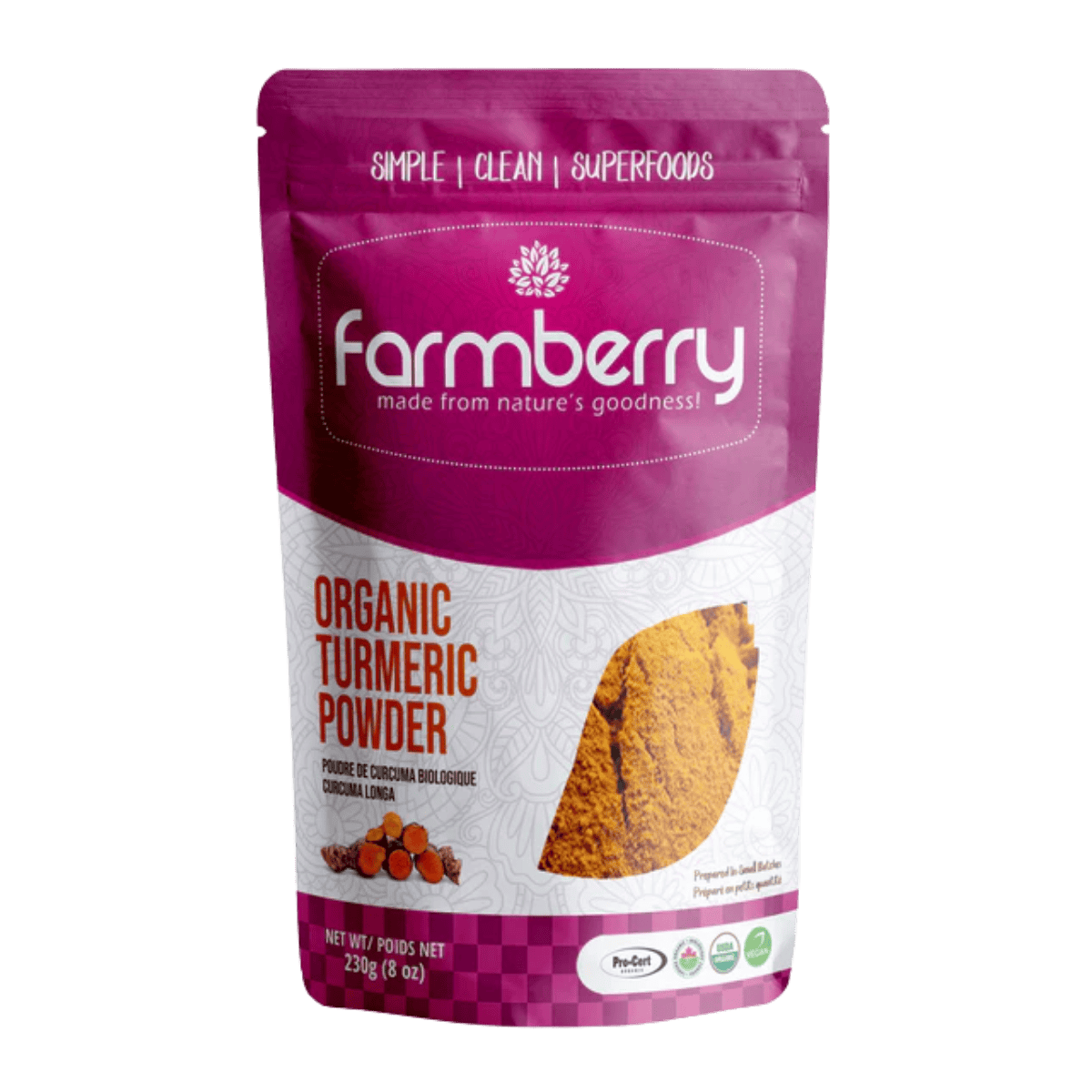 Farmberry Organic Powder Turmeric